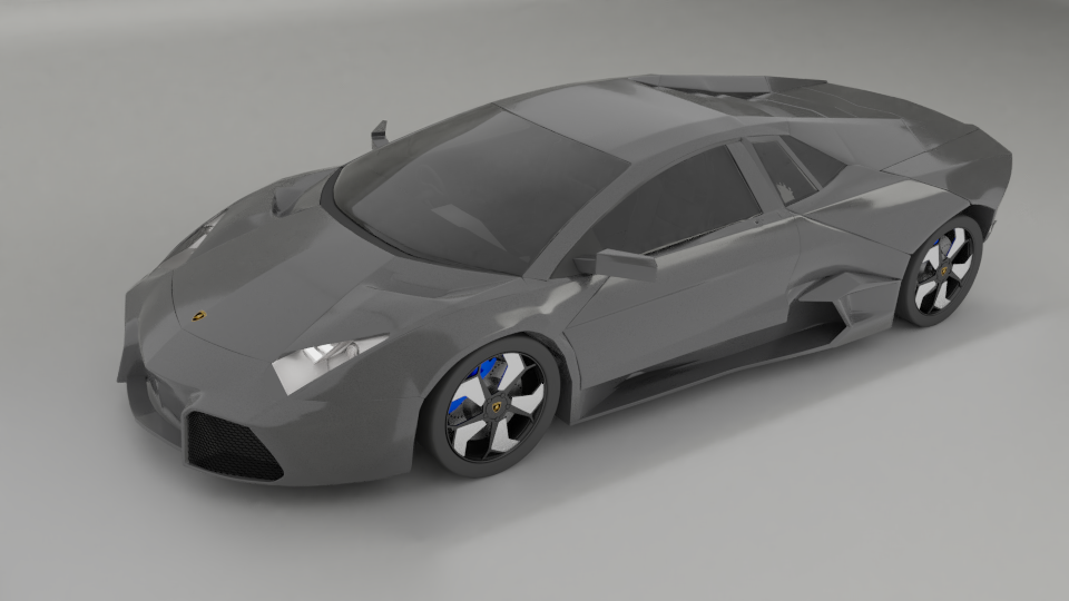 Lamborghini kuzgun araba bencil Centenario Stok miura 3D print model - Mito3D