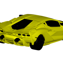 Lamborghini dele 3d print model - Mito3D