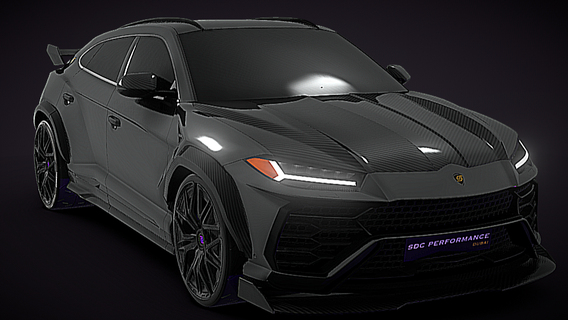 Lamborghini urus sdc verim oyun 3d print model - Mito3D