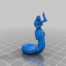 lamia art creatures snakes snake monster girl scale figurine figure female fantasy dnd miniature creature collectible beast 3d print model - Mito3D
