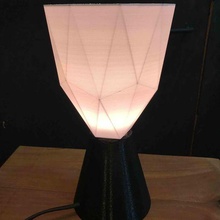 Lamba temel baz lambası lamba tabanı ışık 3d print model - Mito3D