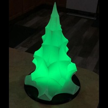 lamp base christmas tree home decor decoration 3d print model - Mito3D
