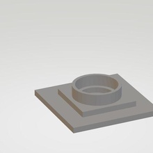 luminária base 3d print model - Mito3D