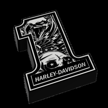 luminária caixa 1 harley davidson 3d print model - Mito3D