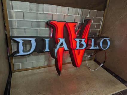 Lampe del Diablo 4 3d print model - Mito3D