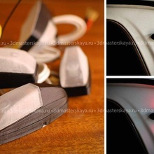 luminária dimensões carro 3d impressão modelo gadget plástico Tamanho luz estrada iluminação vermelho passatempo faça eletrônicos 3d print model - Mito3D