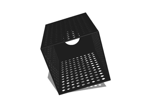 Lamba Kulp destek ev Sanat duy çatı katı 3d print model - Mito3D