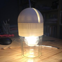 lamp jam jar home light