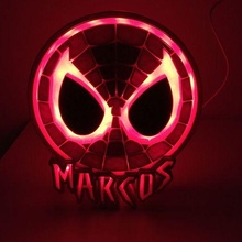 lámpara LED hombre araña marcos 3d print model - Mito3D