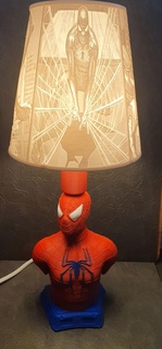 lampe litho homme araignée Accueil maison plaisir enfant merveille 3d print model - Mito3D
