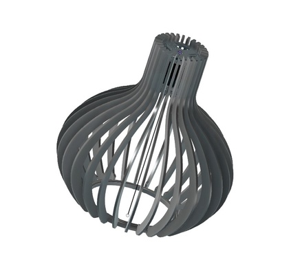 lamp of danish art by s3d home shade light modern design 3d print model - Mito3D