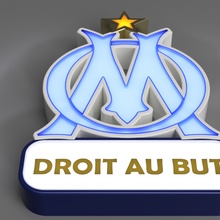 lampe olympique marseille 3d print model - Mito3D