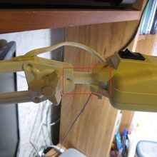 lampe réparation bureau Bureau 3d print model - Mito3D