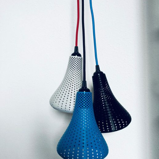 lamp shade art light modern design 3D print model - Mito3D