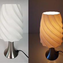 lamp shade abat jour home decor phosphoresce light lampshade 3d print model - Mito3D
