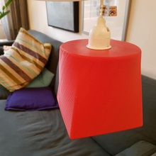 lamp shade circle square home 3d print model - Mito3D