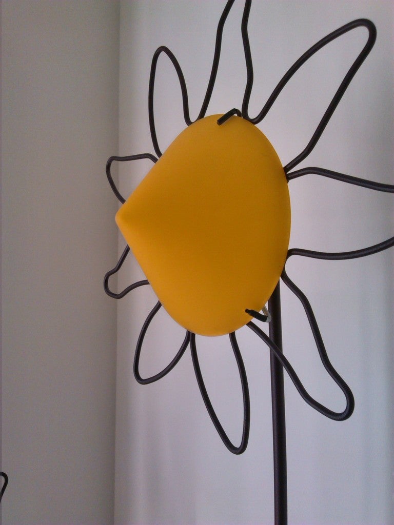 lamp shade sunnflower yellow household 3D print model - Mito3D