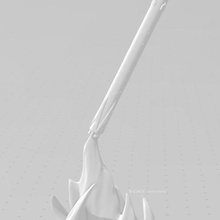 lámpara de spacex falcon 9 la moda espacio 3d print model - Mito3D