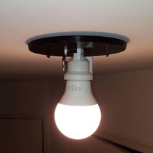 lampe support de l'adaptateur de 90 mm boîte dcl la maison adaptateur adaptateur boite dcl dcl de la lampe lampe de soutien décor 3d print model - Mito3D