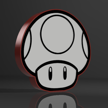 lampada rospo Mario bros 3d print model - Mito3D