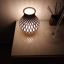 Lampe vase home deco 3d print model - Mito3D