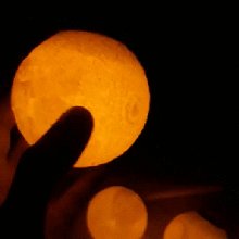 lampara luna - lumière de la lune maison lignt decoraci n habiente hogar décoration 3d print model - Mito3D