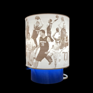 Lampara Kürsü masası Luka Doncic Dallas mavericks nba ev mav 39 ler Basketbol 3d print model - Mito3D