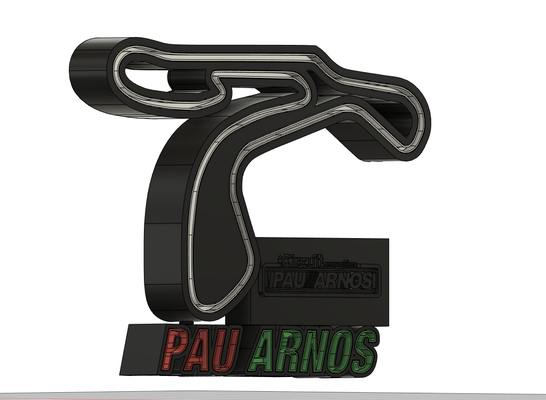lámpara led circuito pau arnos palo moto vitesse 3d print model - Mito3D