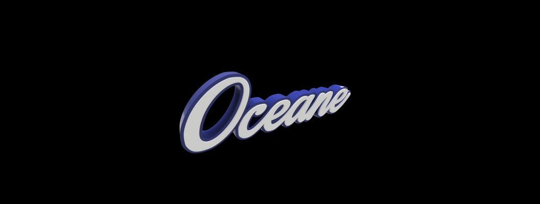 lampe led oceane kunst vorname mehrfarbig spitzname 3d print model - Mito3D
