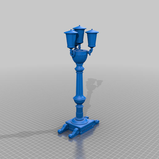lampione lungomare bari lampioni luce edifici_strutture 3D print model - Mito3D