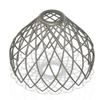 lampshade 4 lamp screen house decoration 3d print model - Mito3D