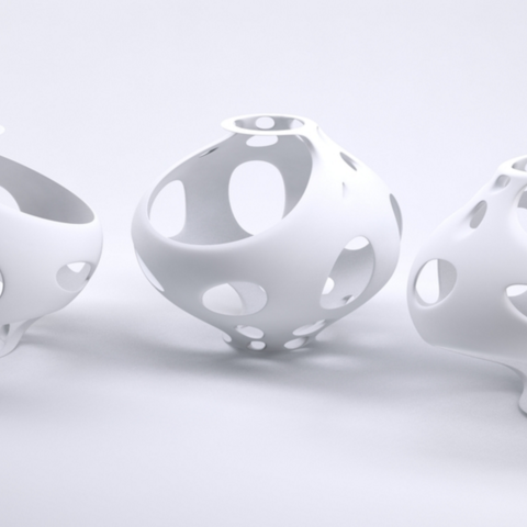 Lampenschirm art home 3D print model - Mito3D