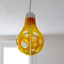 lampshade bulb home lamp decor 3d print model - Mito3D
