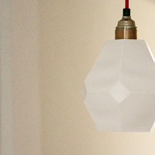 abajur de teto a casa impressionante rápido polígono modo especial spiralize espiral plafondlamp licht lampenkap armatuur luz lâmpada 3d print model - Mito3D