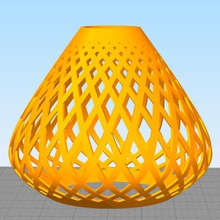 Lampenschirm ikea sekond Architektur 3d print model - Mito3D