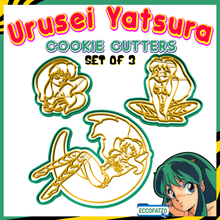 lamu - urusei yatsura des emporte-pièces la maison cookie gâteau de pâtisserie cuisine fundant chocolat biscuit le petit-déjeuner l'anime dessin animé jouet japon manga sharp les tailleurs 3d print model - Mito3D