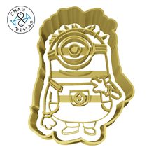 lance - minions cookie cutter fondant polymer clay gadget kevin stuart phil pastry play-doh 3d print model - Mito3D