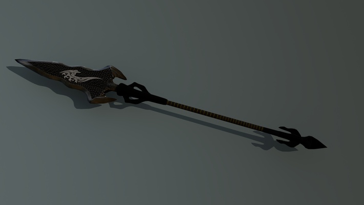 lance weapon 3d print model - Mito3D