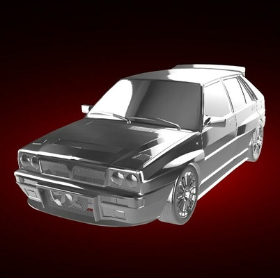 lancia delta integrale suv automobile car vehicle rally race sports derby supercar gt 3d print model - Mito3D