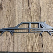 Lancia delta siluet 3d print model - Mito3D