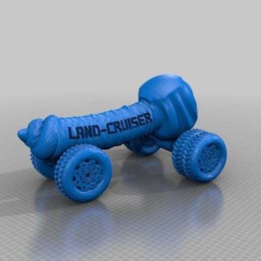 land-cruiser iş ortamına uygun olmayan oyun oyuncak 3D print model - Mito3D