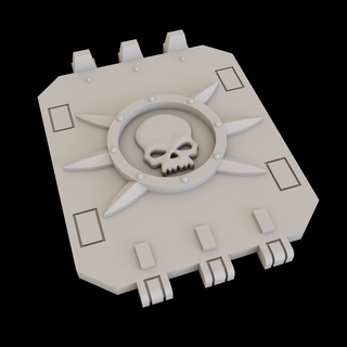 arazi akıncı Spartalı kapı ölüm koruma oyun lejyon Uzay deniz Horus sapkınlık Ulaşım kapılar 3d print model - Mito3D