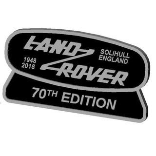 land rover badge 70th edition 2018 3d print model - Mito3D