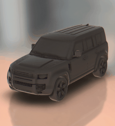 land rover defender 110 home 2021 turbo gt race vehicle suv rally sports car biturbo automobile 3d print model - Mito3D