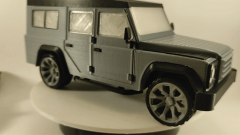 land rover defender 110 defend car 4x4 3d print model - Mito3D