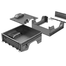 land rover defender series 3 high capacity bed 3d print model - Mito3D