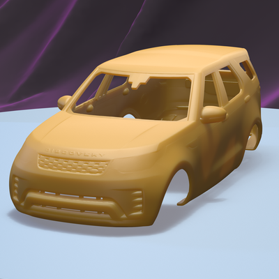 land rover discovery 2021 1 24 printable car body slot scalextric tamiya rc miniz control crawler ninco kyosho scx axial 3d print model - Mito3D