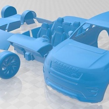 Land Rover Entdeckung Sport dynamisch 2016 druckbar Wagen Slot scalextric tamiya rc miniz Radio Steuerung Hobby 1 24 28 3d print model - Mito3D