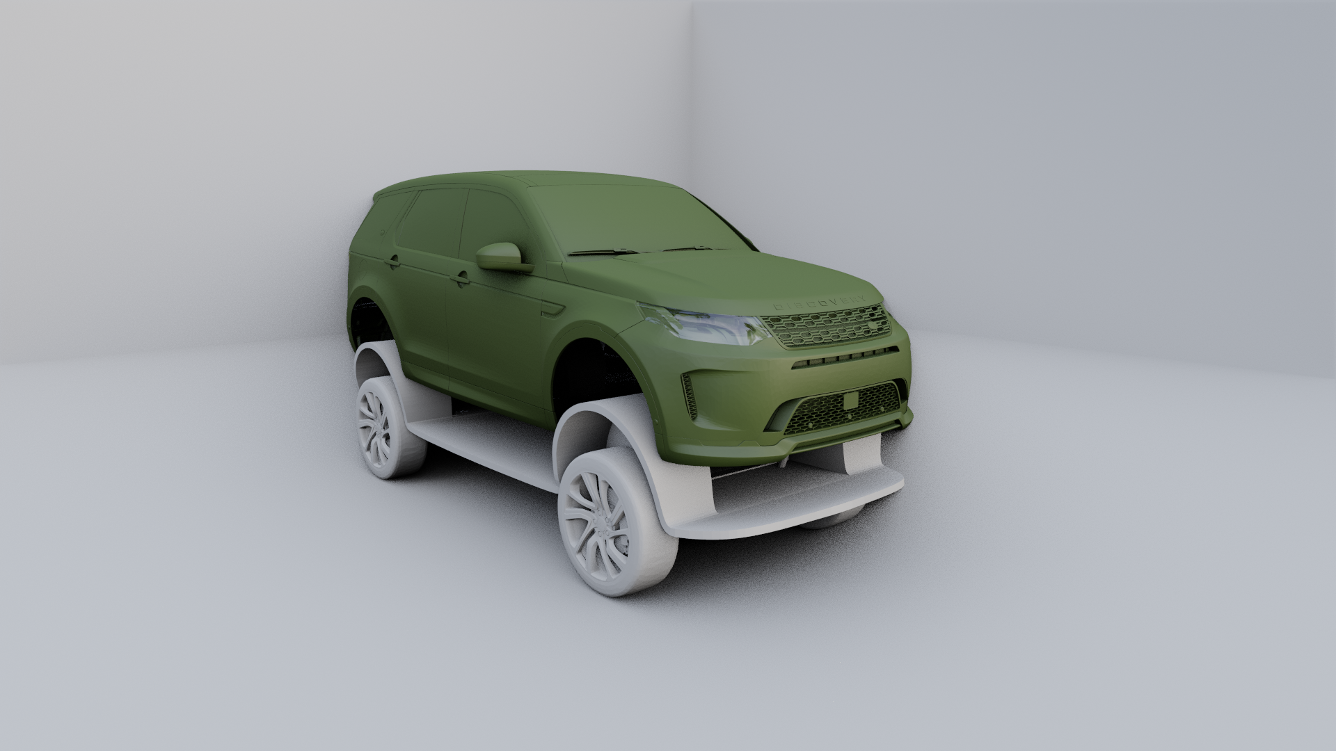 tierra vagabundo descubrimiento deporte estiramiento facial 2022 juego Transversal suv ruedas todoterreno sonó stl juguete coche vehiculo 4x4 camino Landrover pesado británico 3D print model - Mito3D