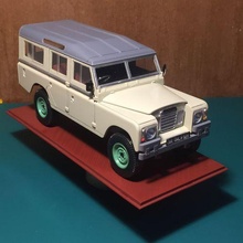 land rover series iii wagon 1 18 scale model 3d print model - Mito3D